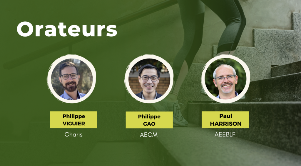 Les orateurs de la semaine de rentrée 2026 : Philippe Viguier, Philippe Gao et Paul Harrison