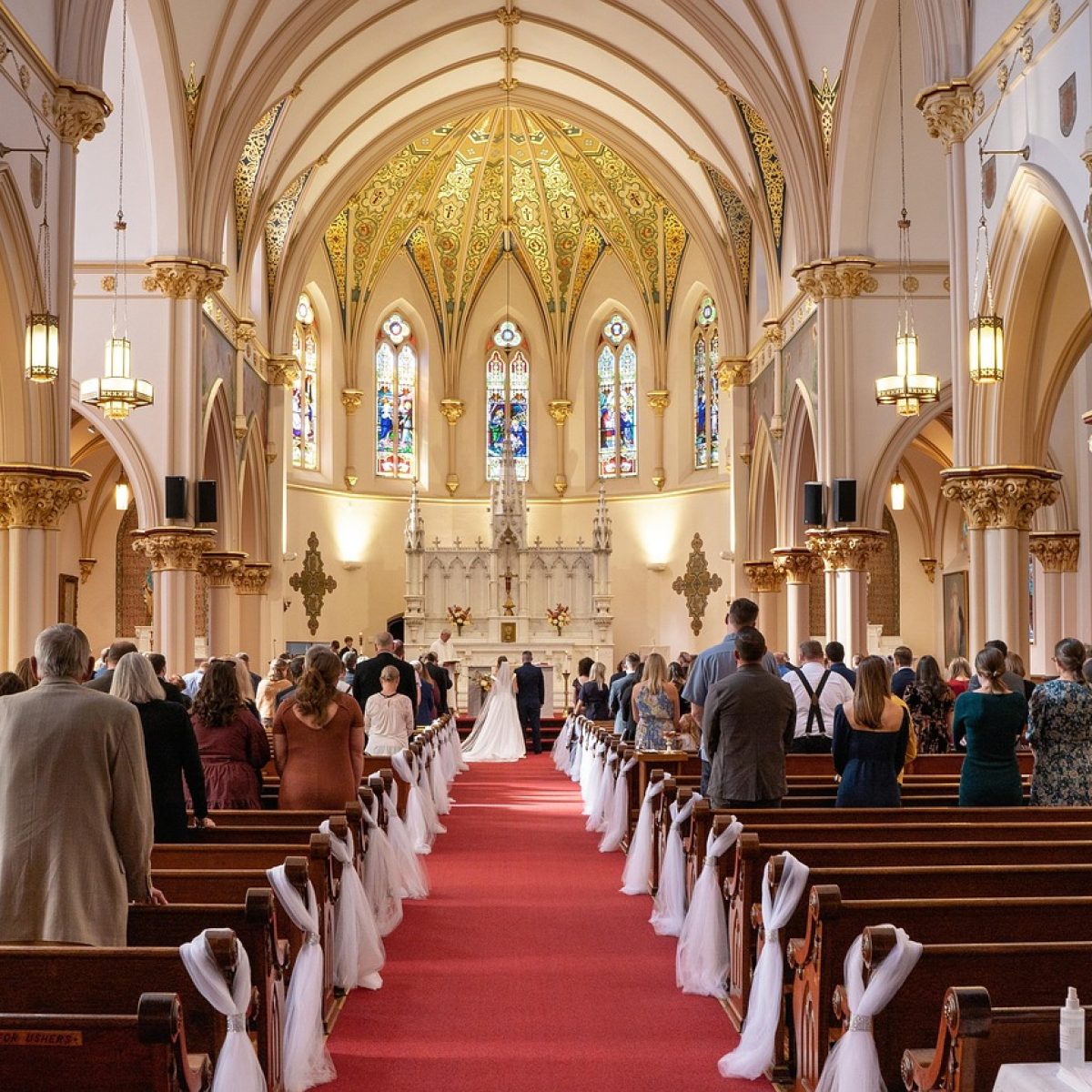 church, catholic, cathedral, aisle, pews, religion, altar, christian, faith, wedding, ceremony, wedding ceremony, couple, marriage, chapel, architecture, church, church, church, church, catholic, catholic, christian, christian, wedding, wedding, wedding, wedding, wedding, wedding ceremony, wedding ceremony, marriage